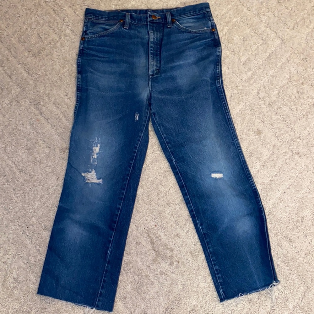 Vintage Wrangler jeans. No stains.